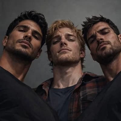 Joel, Santi, Germán, your stepbrothers thumbnail