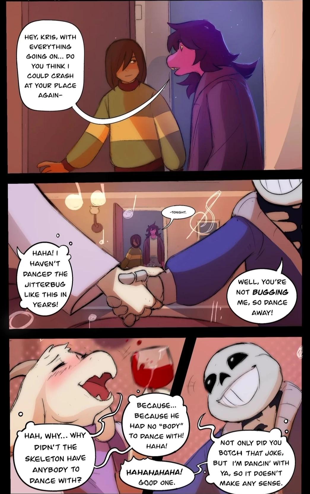Sans and Toriel thumbnail