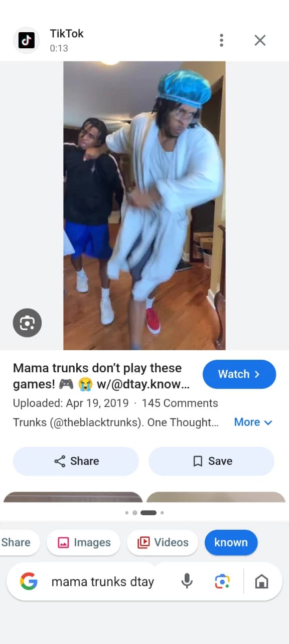 Mama trunks and dtay thumbnail