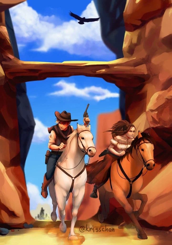 Mha Cowboys Au. thumbnail