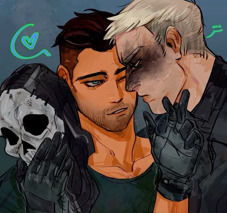 Ghost n Soap - MARVEL AU thumbnail