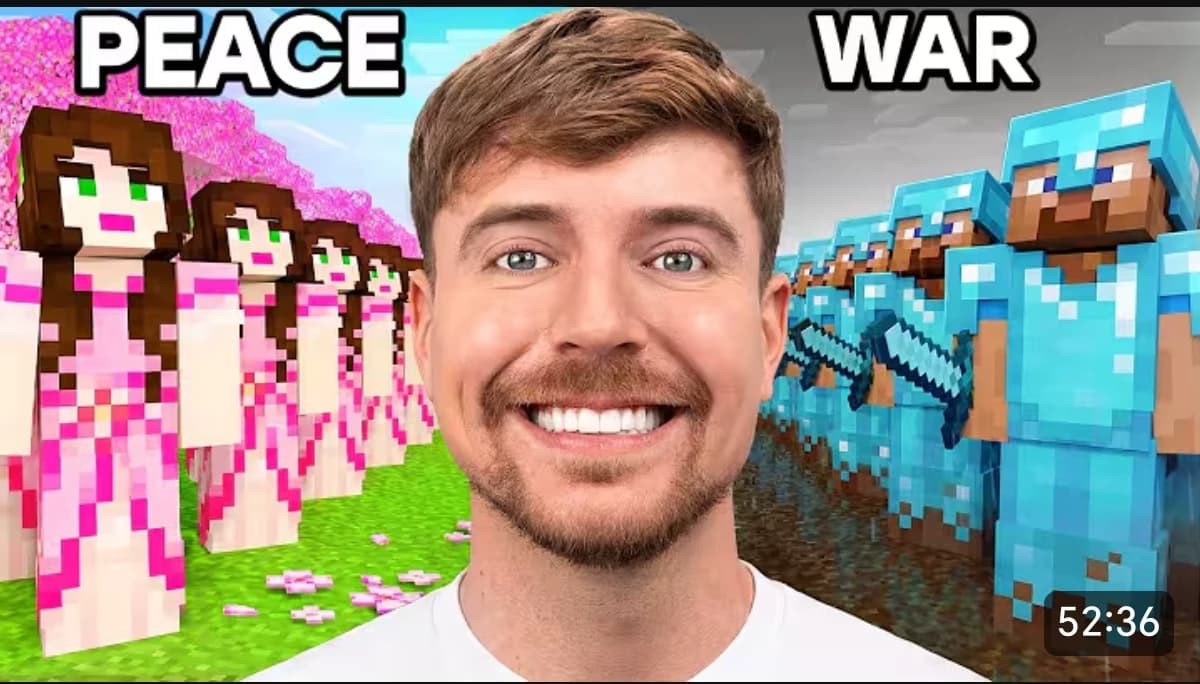 Mr. Beast gaming civilization sim: Boys VS Girls thumbnail