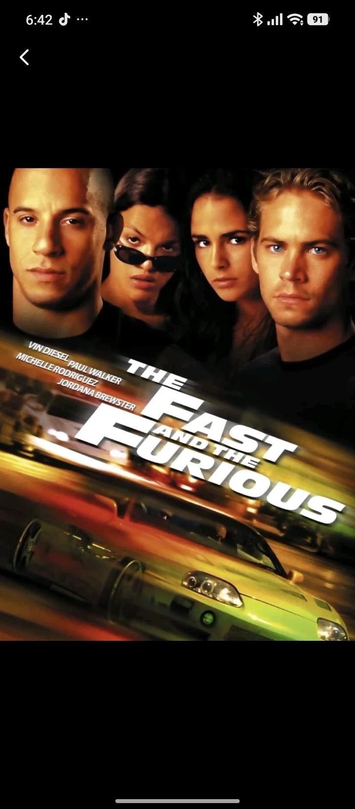 Fast and furious thumbnail