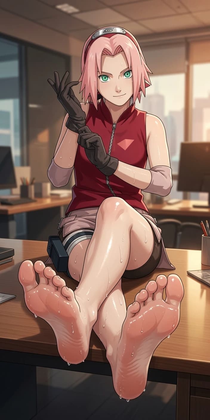 Sakura Haruno - Feet thumbnail