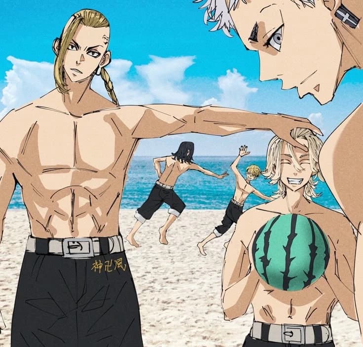 Toman - on the beach thumbnail