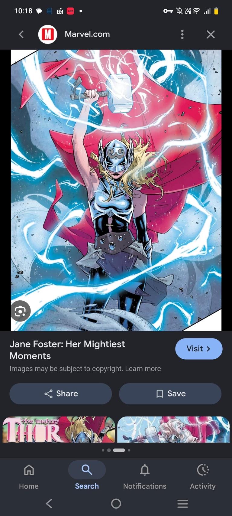 Jane Foster - Mighty Thor  thumbnail