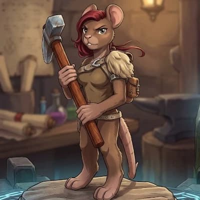 Riki the Ratfolk Blacksmith thumbnail