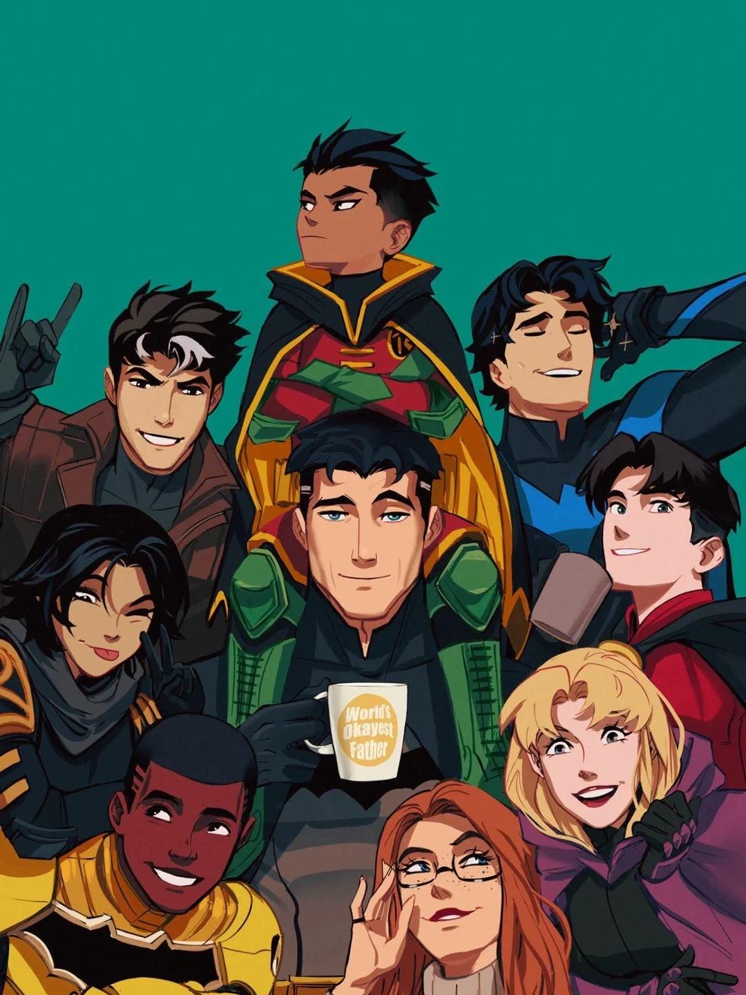 PJO x batfam thumbnail
