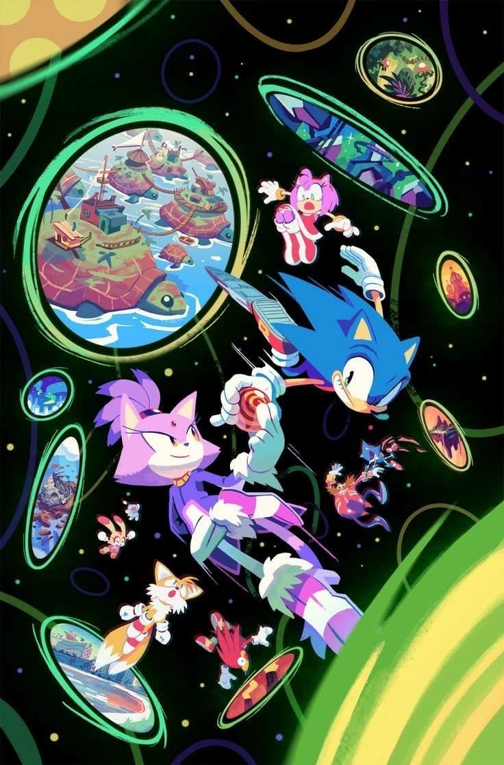 Sonic and his team thumbnail