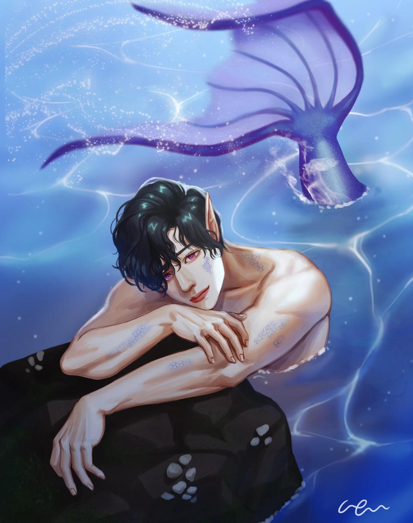 Jace (BL merman x werewolf) thumbnail