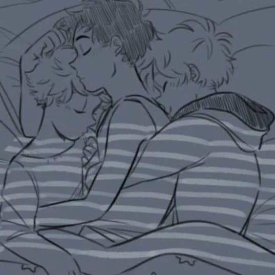 Asher and Kenji your two boyfriends (poly couple)  thumbnail
