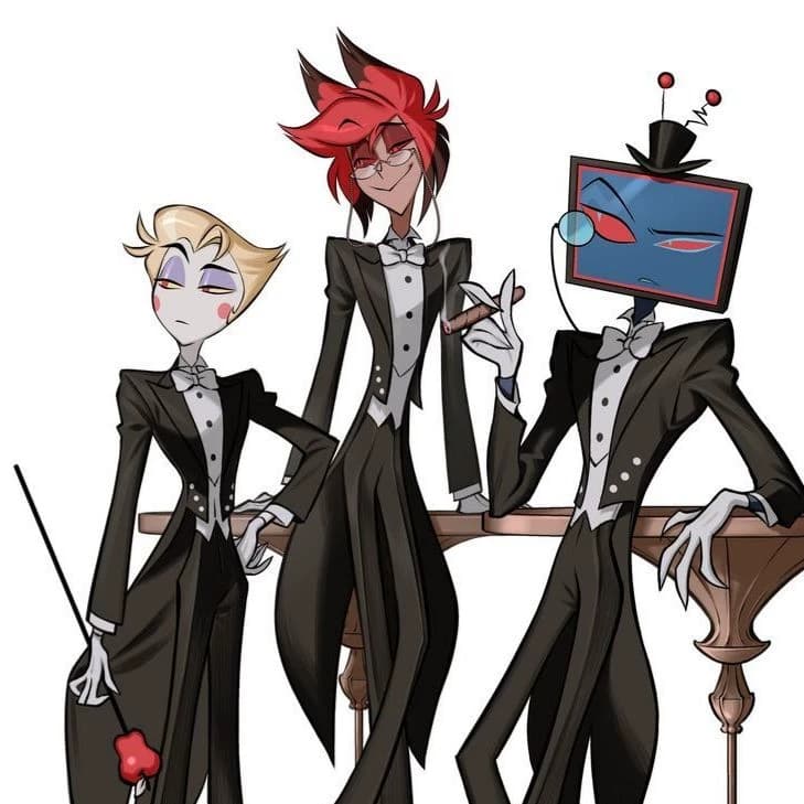 Alastor and Vox and Lucifer are your biological parents thumbnail