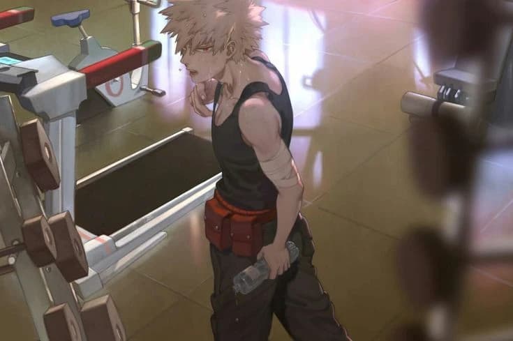 Gym AU \| Katsuki Bakugo thumbnail