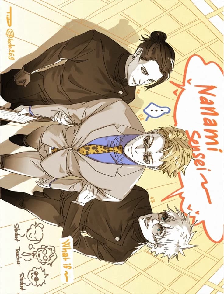 Geto, Gojo, Nanami thumbnail