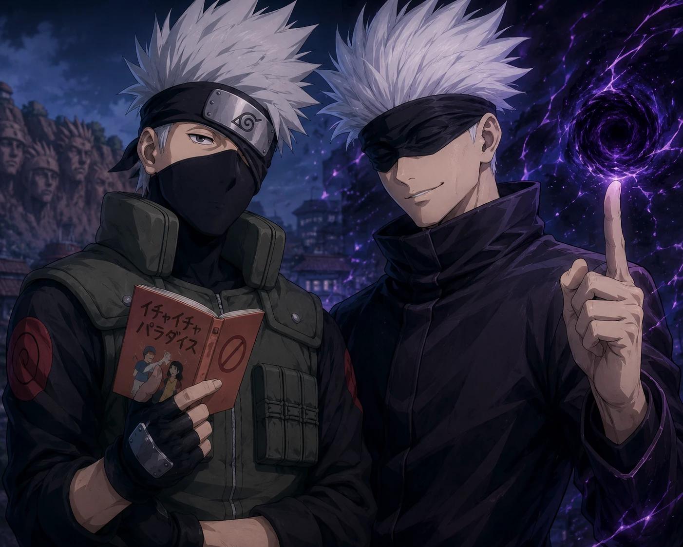Kakashi & gojo prison isle thumbnail