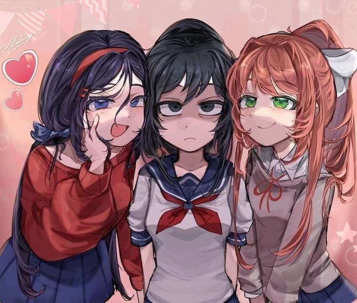 Yandere react to thumbnail