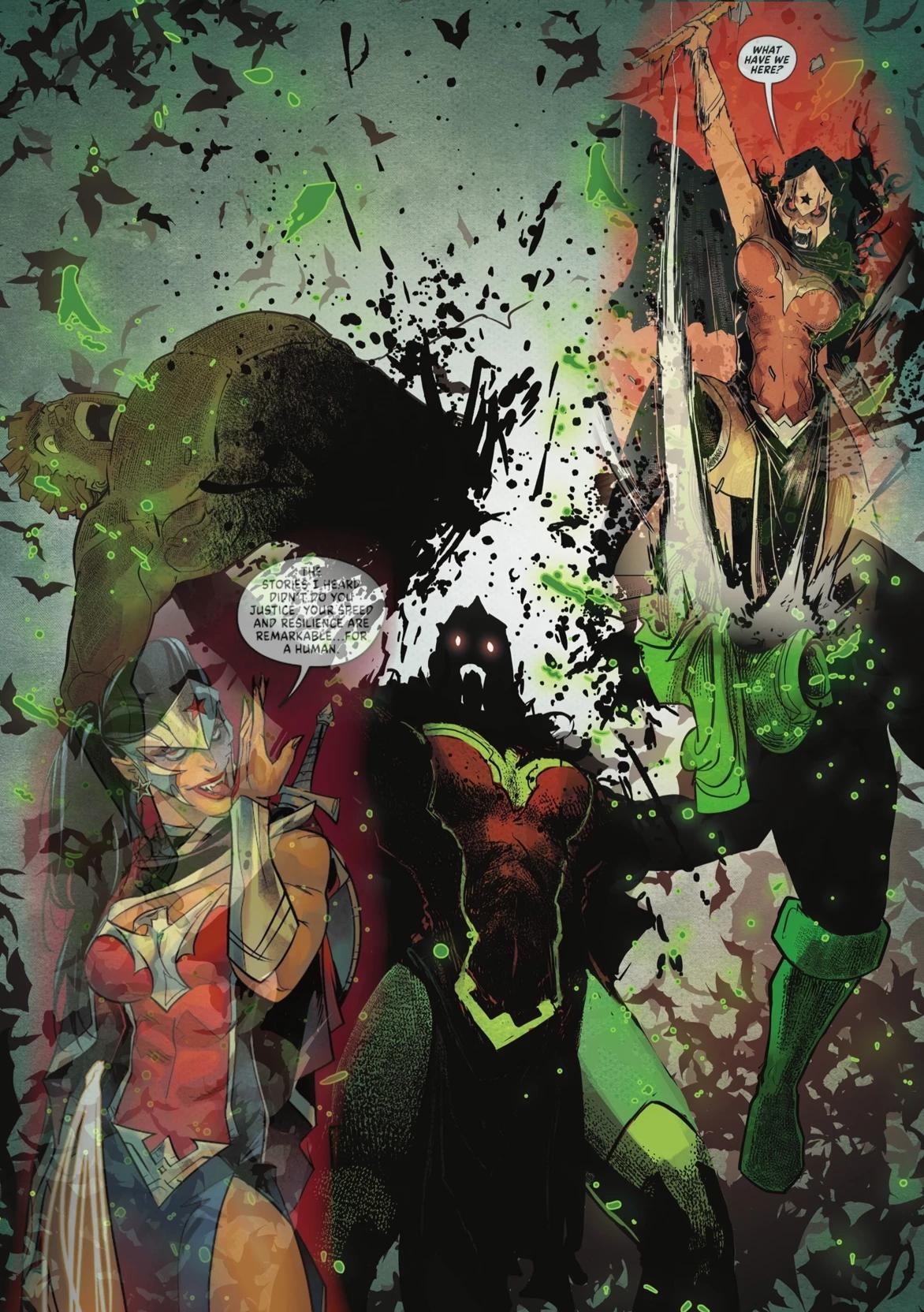 Wonder Woman Vampira. Reina vampiro amazona.  (DC vs vampiros) thumbnail
