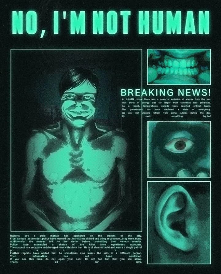 No, I am not a human thumbnail