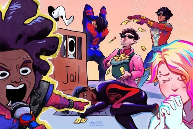 Spider verse -- Pick me thumbnail
