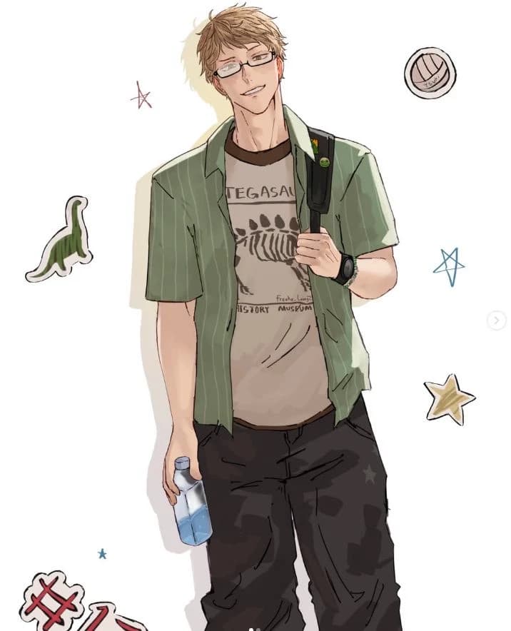 🦕Tsukishima Key\|\|~Haikyuu🏐 thumbnail
