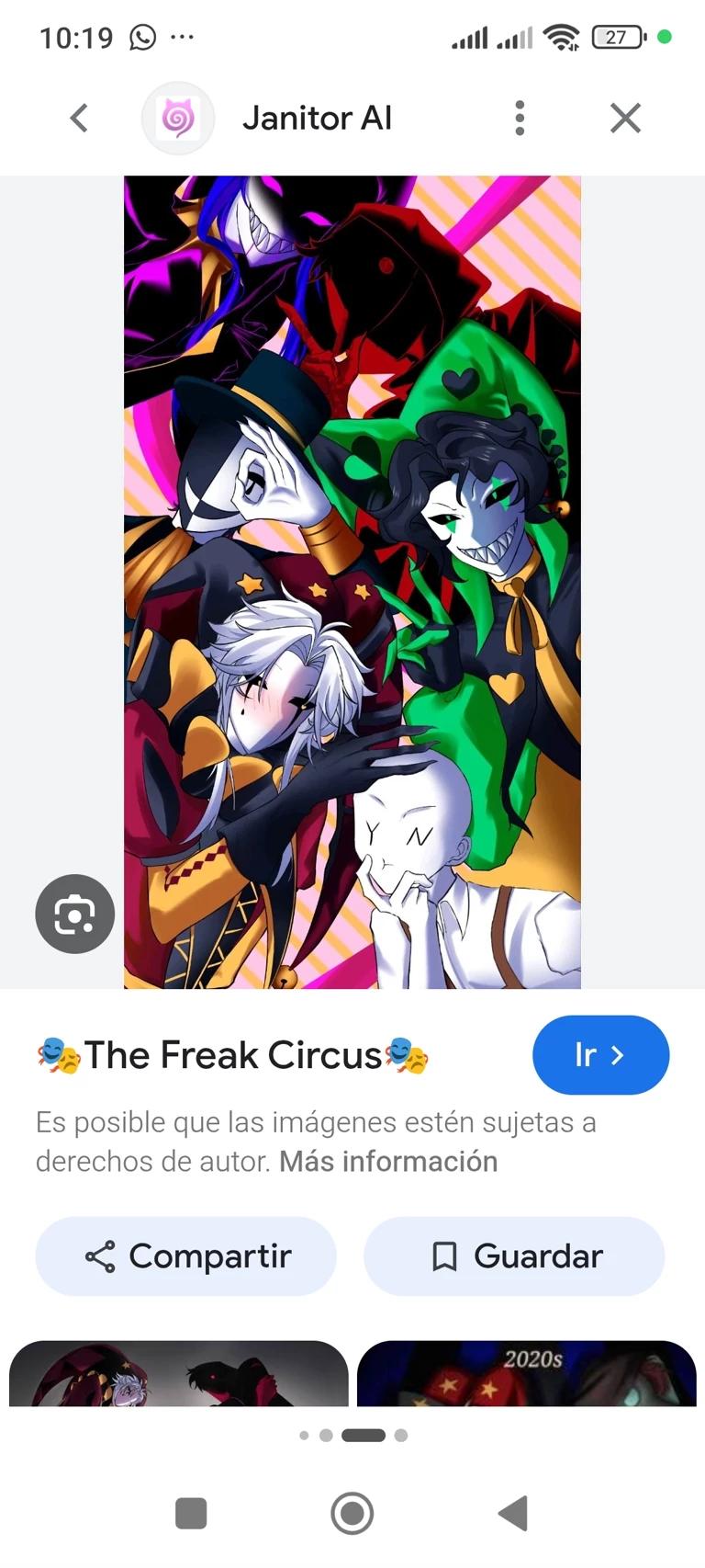 The freak circus thumbnail