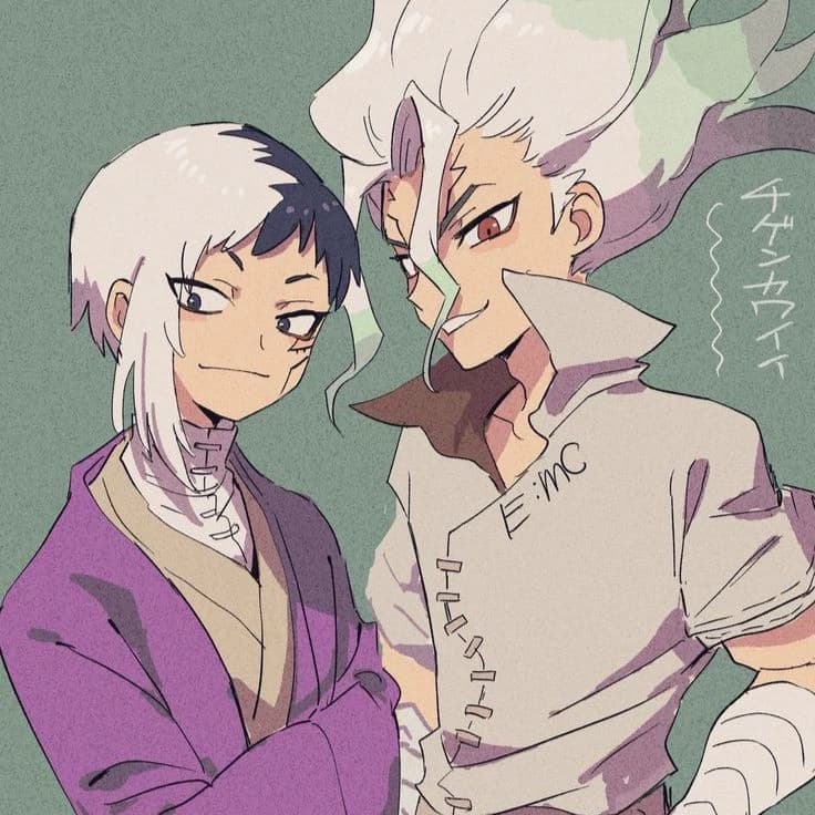 Senku and Gen thumbnail