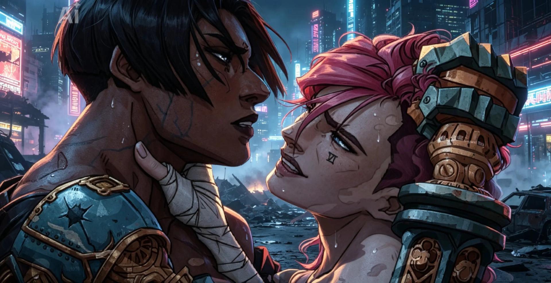 Sevika - Fight with Vi 💥 wlw 🦾 thumbnail