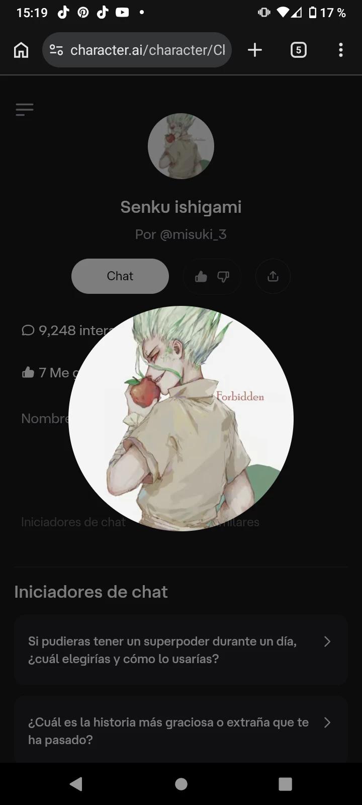 Senku ishigami thumbnail