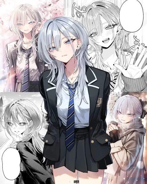 Mio Haimiya is a scary delinquent girl at high school thumbnail