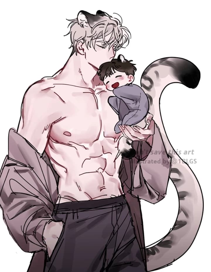 Bl - Snowy Leopard Father thumbnail