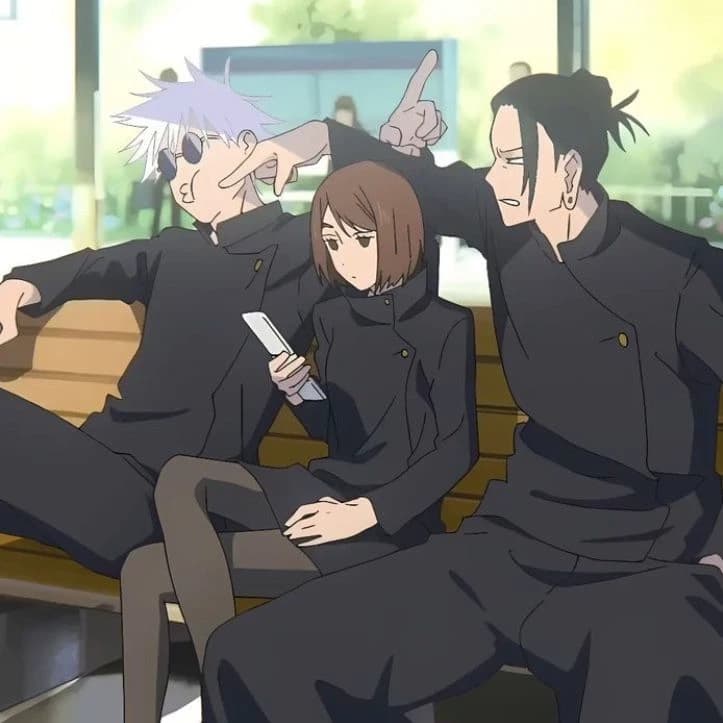Gojo , Geto and Shoko thumbnail