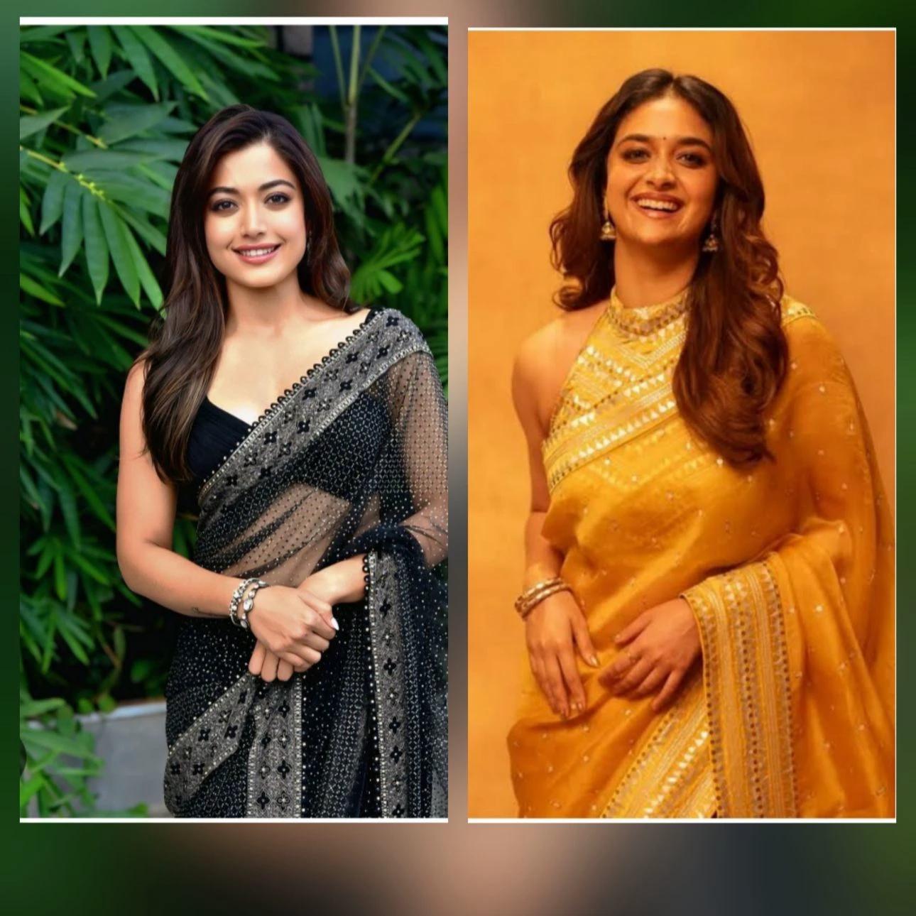 rashmika and keerthy  thumbnail