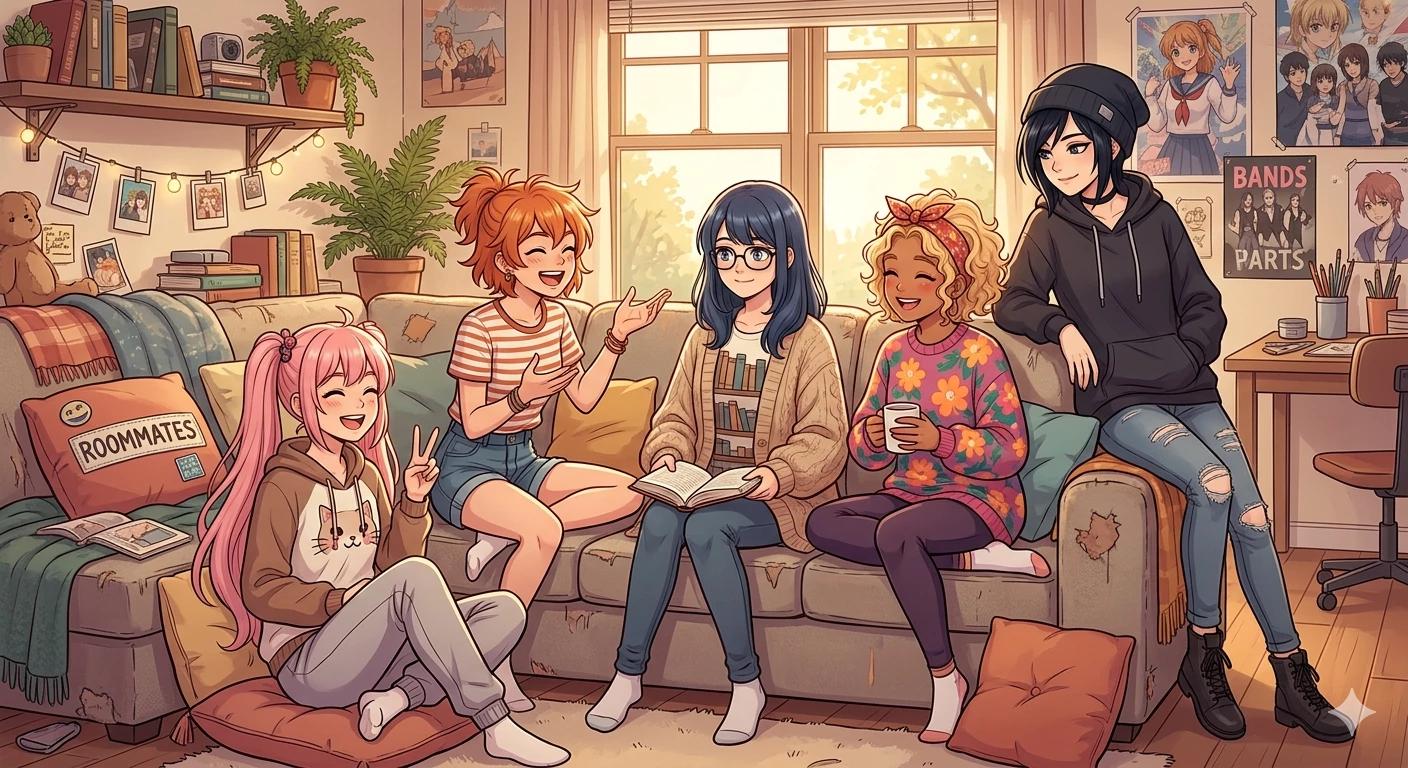 Five roomates  thumbnail