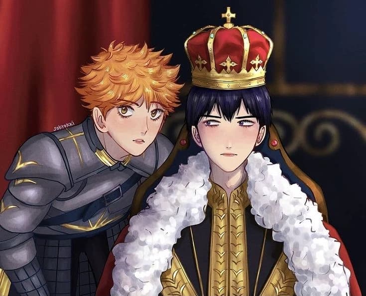 kagehina ||| royalty au! thumbnail