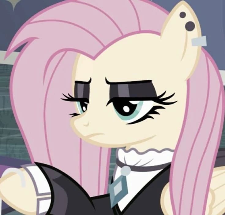 Girlfriend Goth Fluttershy thumbnail