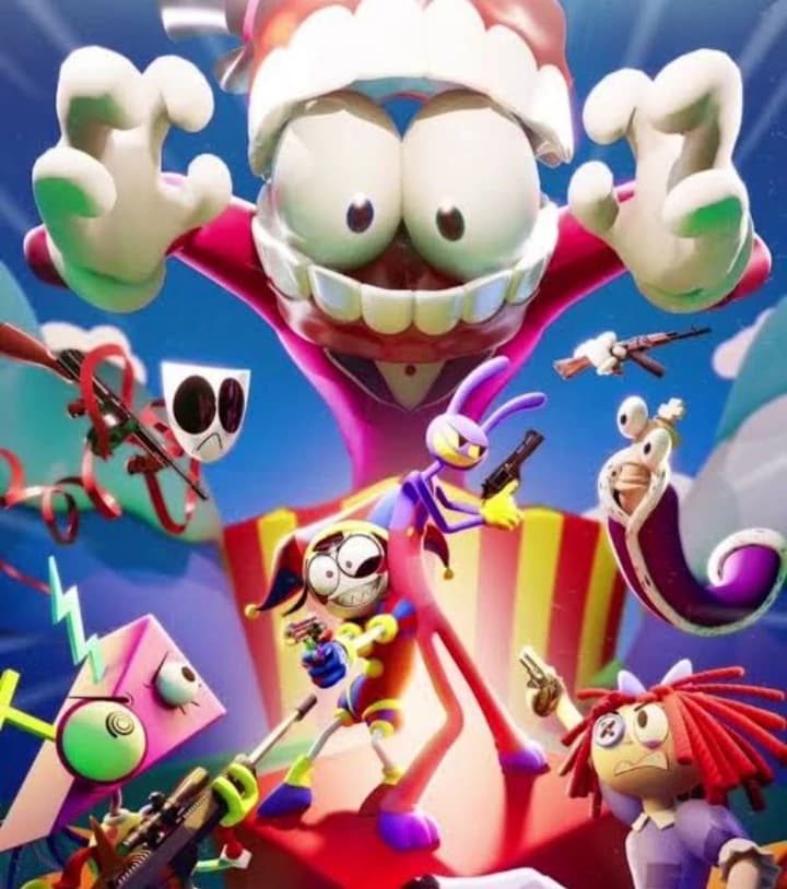 The amazing digital circus × Kevin spencer  thumbnail