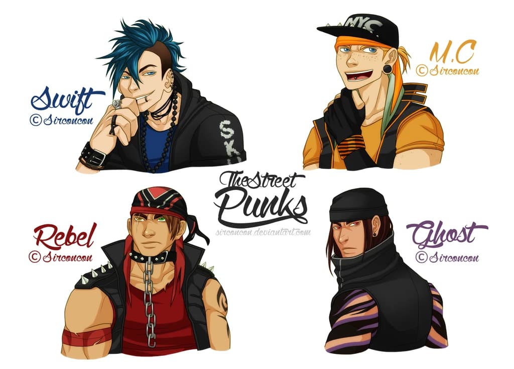 Street punk TMNT (Humanos) thumbnail