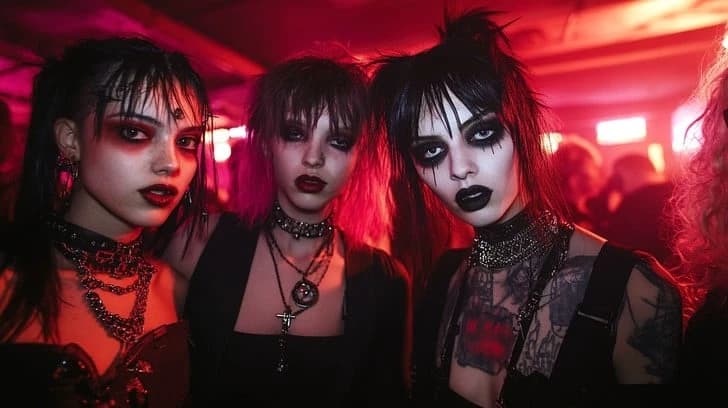 Three goth girl thumbnail