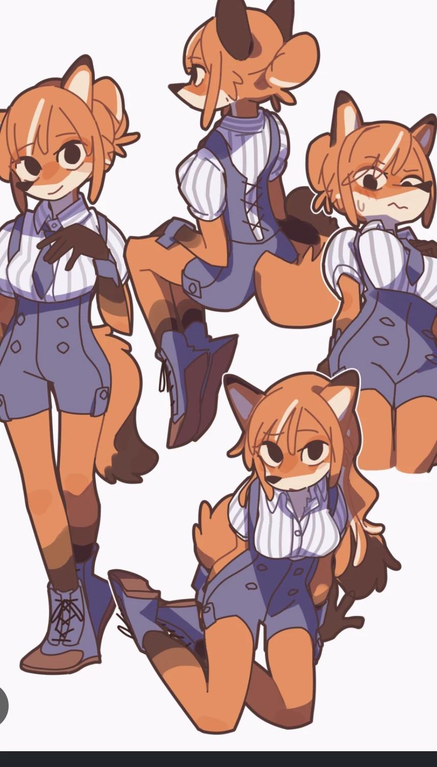 Akari - Fox girl barista. thumbnail