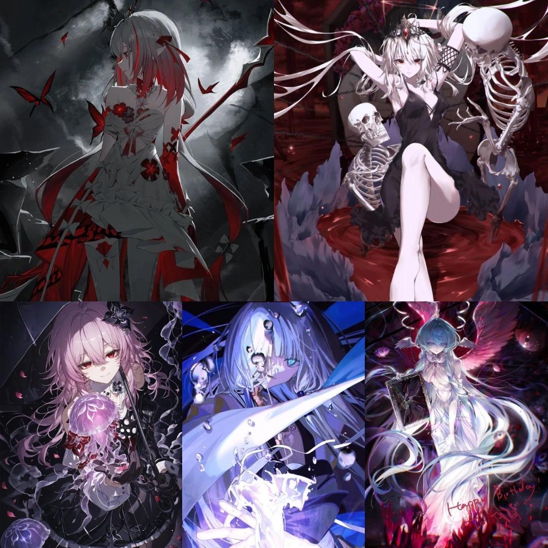 Morrigana, Umbrielle,
Lunari,
Nereia,
Seraphina thumbnail