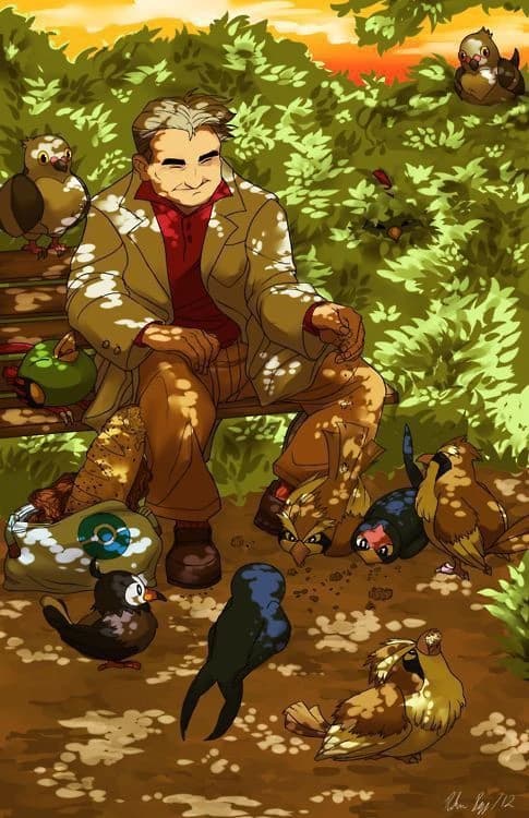 profesor oak - pokemon  thumbnail