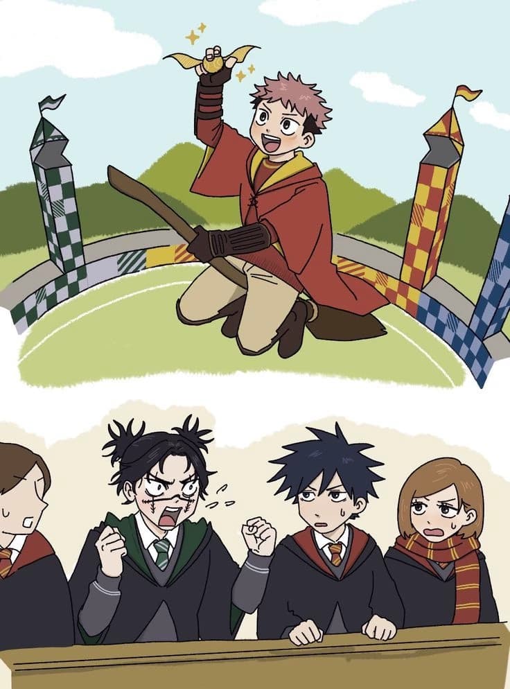 jujutsu kaisen × Harry Potter thumbnail