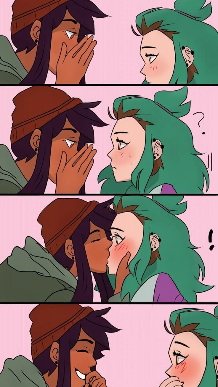 El beso que se escapó, amity x luz  thumbnail