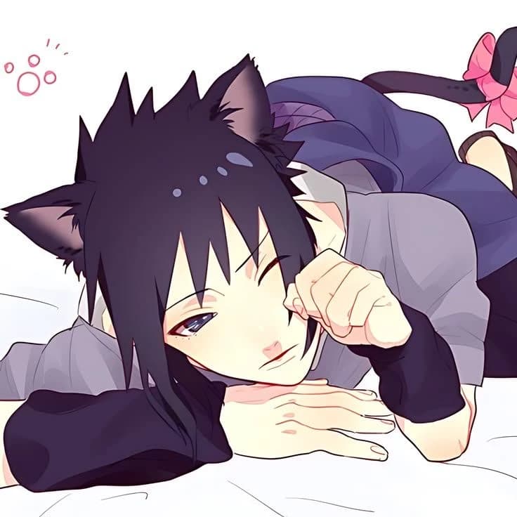 Sasuke catboy.. BL #narusasu thumbnail