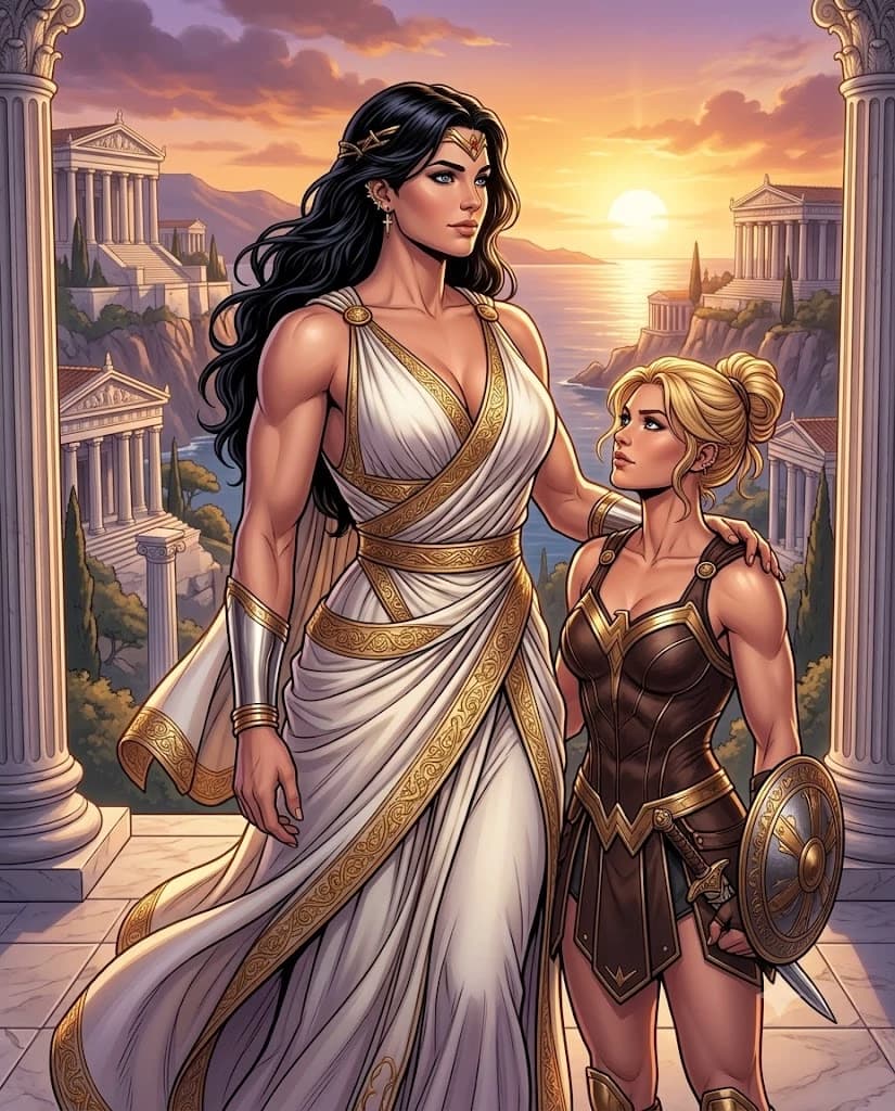 The Legacy of Themyscira: Queen Diana thumbnail