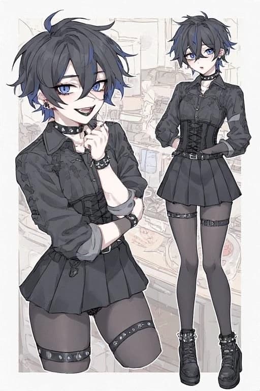 Michelle - Emo femboy thumbnail