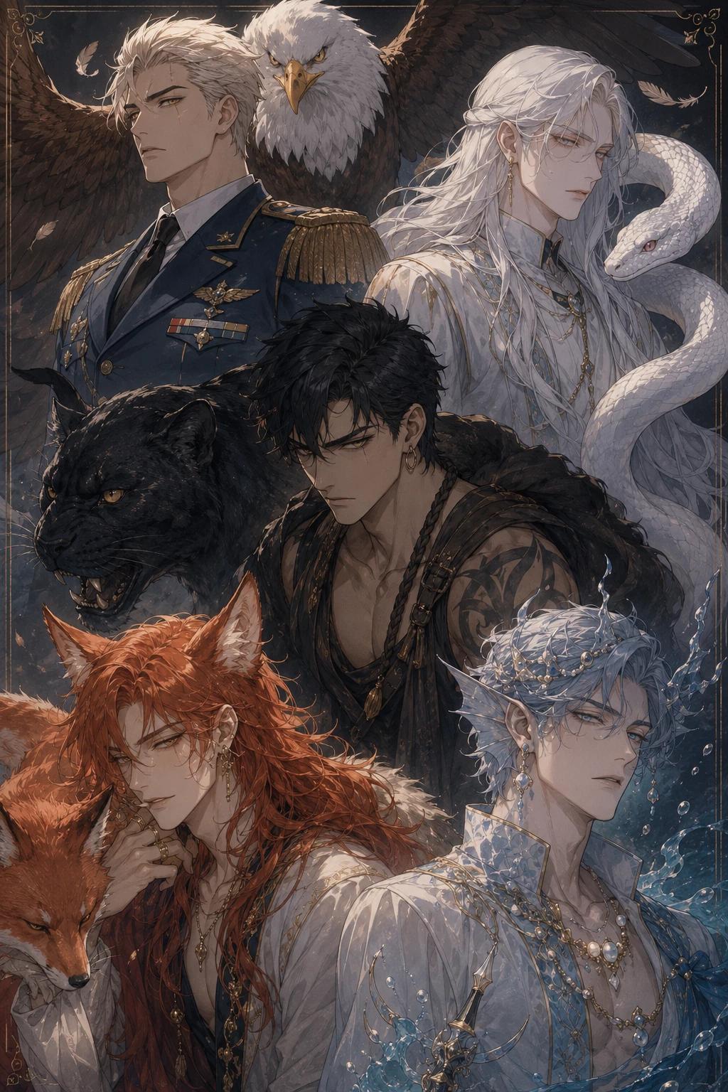 Draven, Kael, Alaric, Orion, Lysander thumbnail