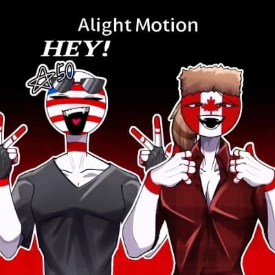 ❄️•|| American and Canadian Countryhumans ||• 🔪🫀 thumbnail