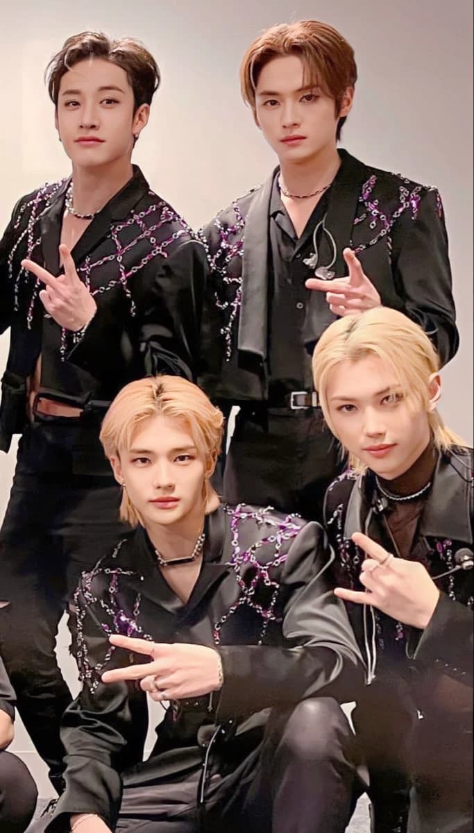 Y/n & Bangchan, Leeknow, Hyunjin,Felix (class reunion)  thumbnail