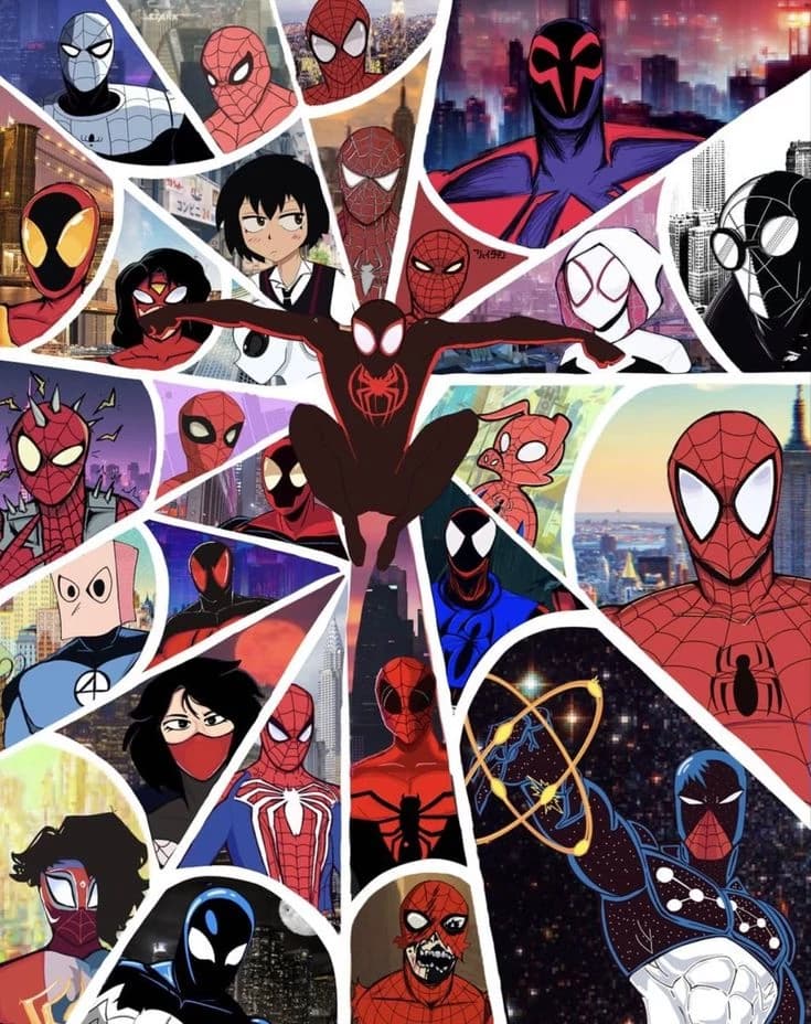 Spiderman through the Spider-verse thumbnail